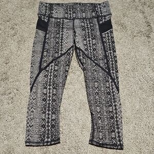 Athleta Prisma Stride Capri Women Leggings Size XS